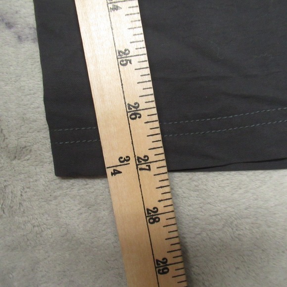 North Face Pants Mens 34 Grey Paramount Trail Hiking Active Leg Zip Rain 33x27 - Picture 5 of 12